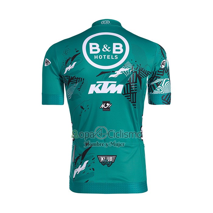 Vital Concept-bb Hotels Ropa Ciclismo Culotte Corto 2022 Hombre Mangas Cortas Luz Verde